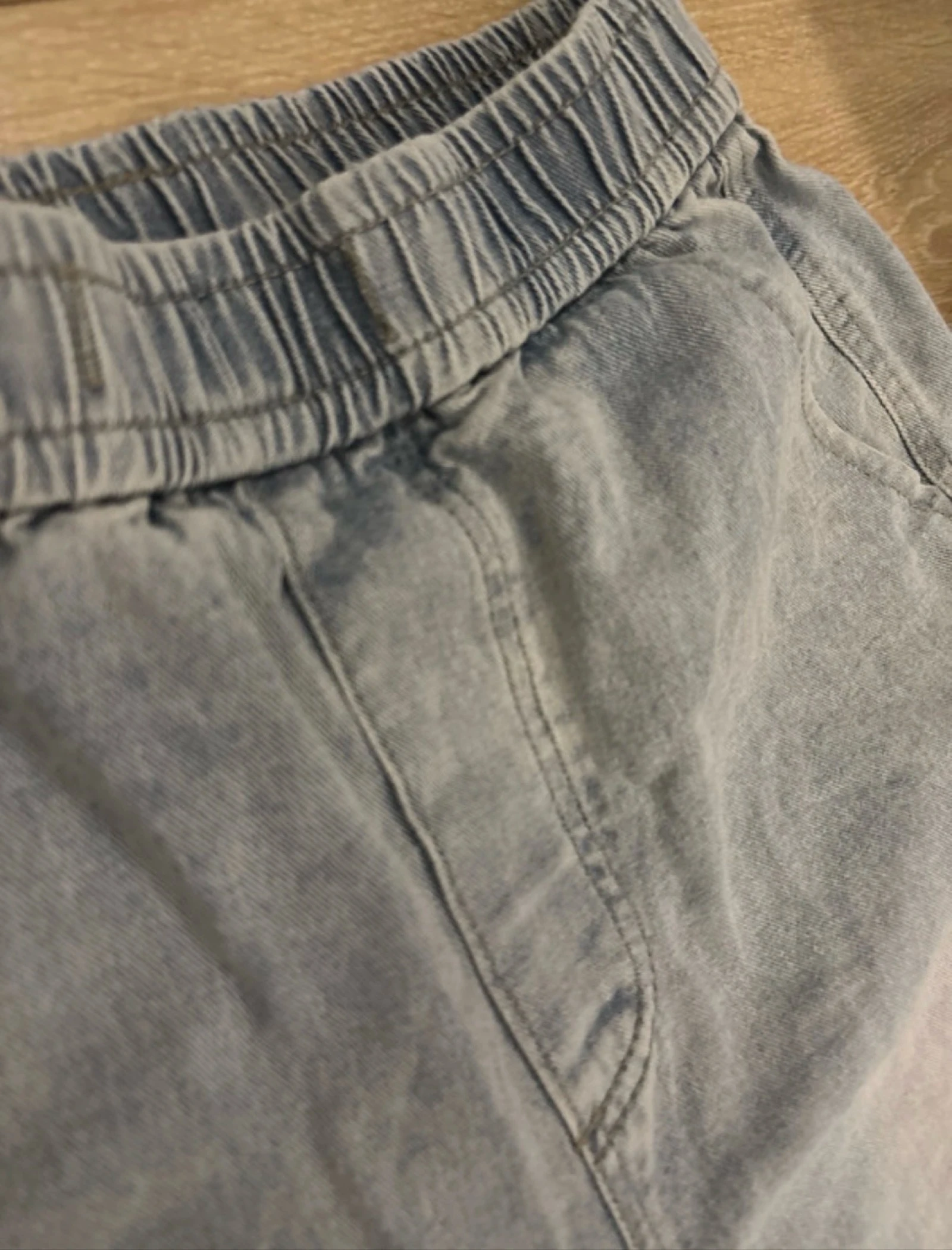 Lichtblauwe short – photo 4
